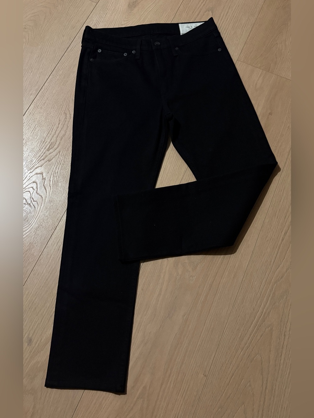 rag & bone Fit 2 Slim Black Stretch Jeans Men's 32x32